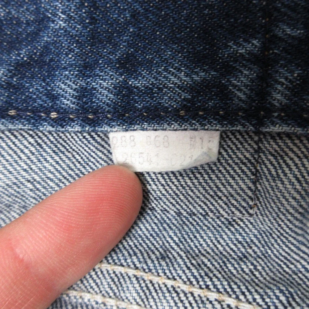Vintage Levis Jeans Adult 30x30 (Tag 31x33) Blue Faded Made‎ In USA Denim Pants